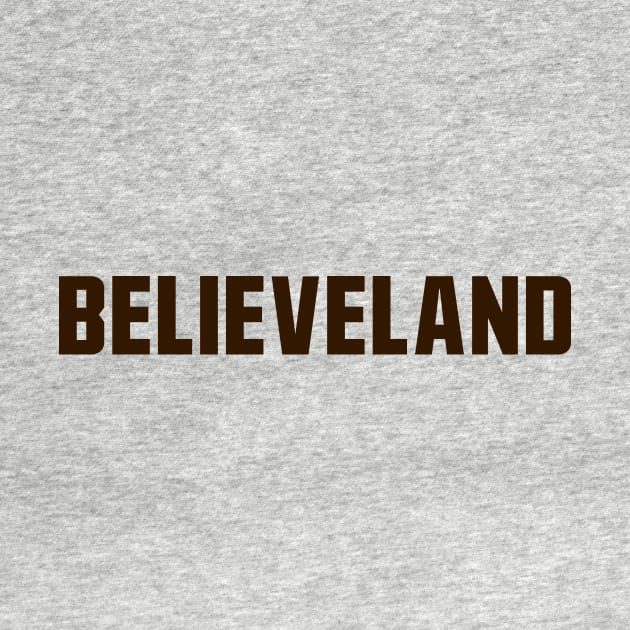 Believeland by StadiumSquad